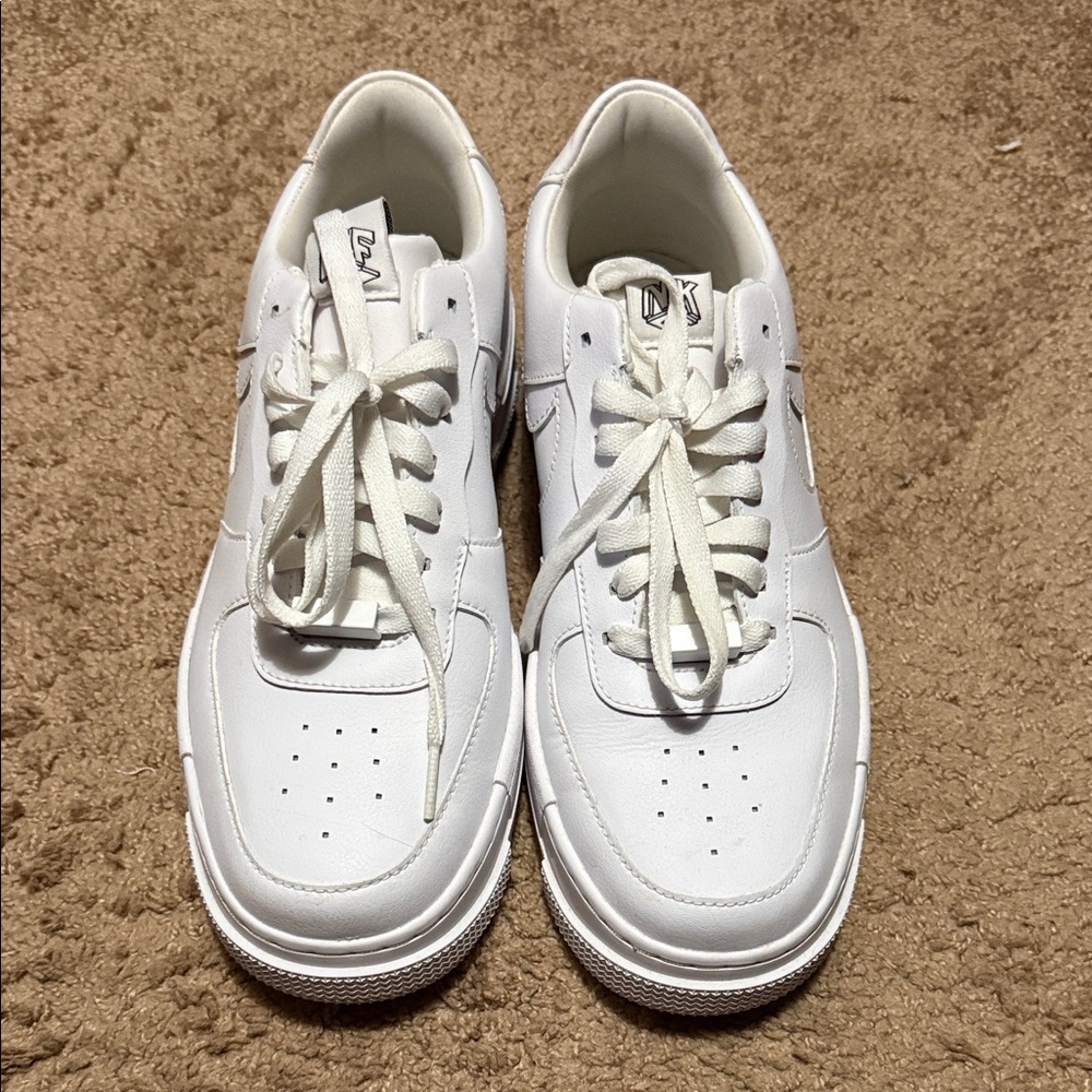 White Women's Sneakers - Picture 4 of 4